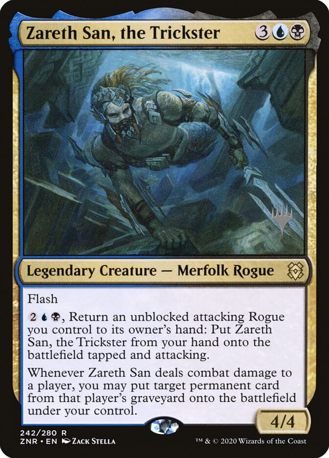Zareth San, the Trickster (Promo Pack) [Zendikar Rising Promos] MTG Single Magic: The Gathering  | Multizone: Comics And Games
