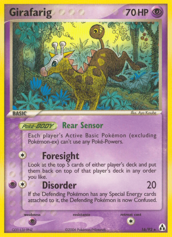 Girafarig (16/92) [EX: Legend Maker] Pokemon Single Pokémon  | Multizone: Comics And Games