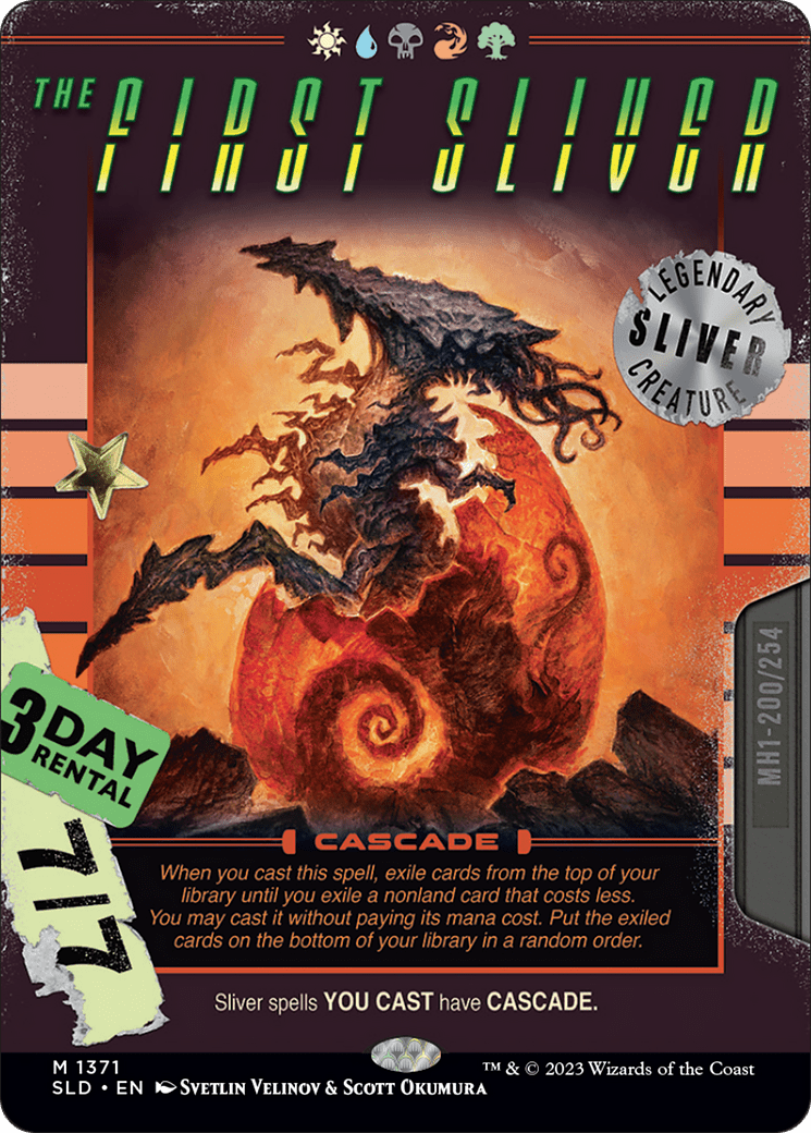 The First Sliver [Secret Lair Drop Series] MTG Single Magic: The Gathering  | Multizone: Comics And Games