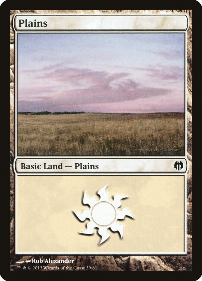 Plains (39) [Duel Decks: Heroes vs. Monsters] MTG Single Magic: The Gathering  | Multizone: Comics And Games