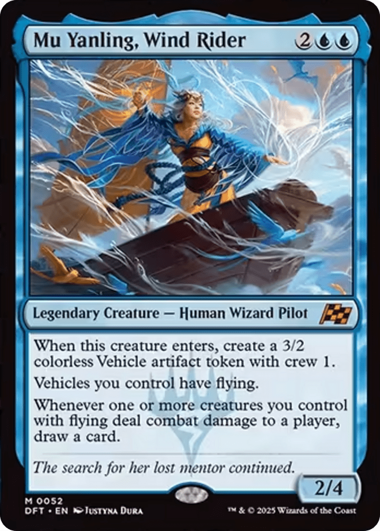Mu Yanling, Wind Rider [Aetherdrift] MTG Single Magic: The Gathering  | Multizone: Comics And Games