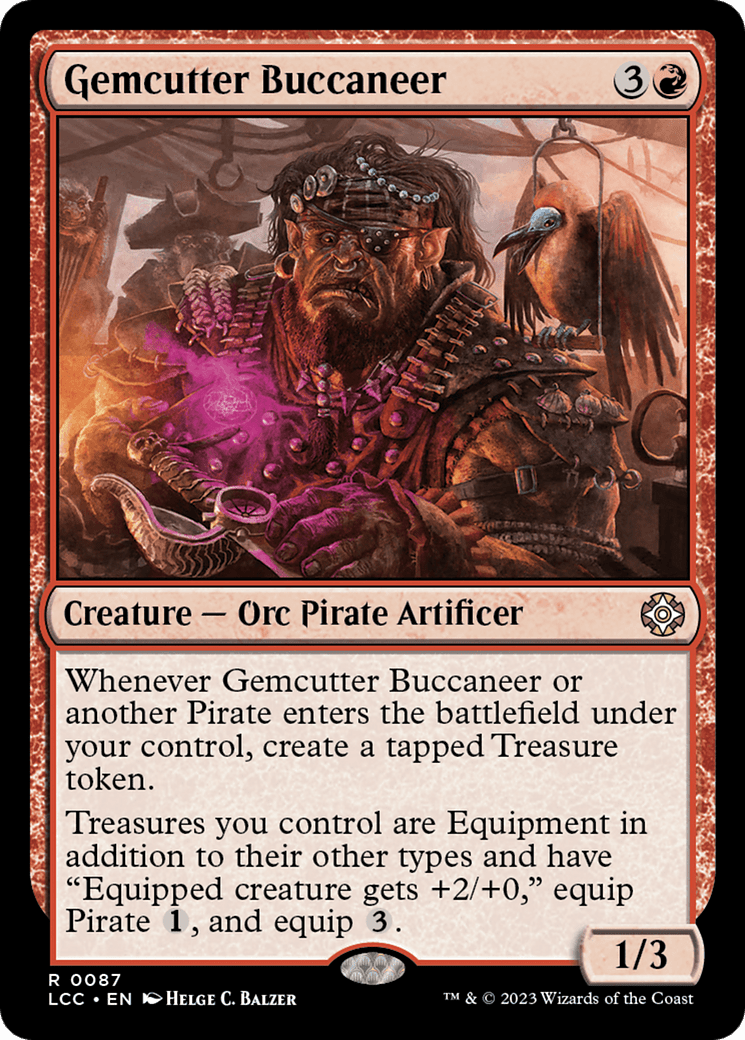 Gemcutter Buccaneer [The Lost Caverns of Ixalan Commander] MTG Single Magic: The Gathering  | Multizone: Comics And Games