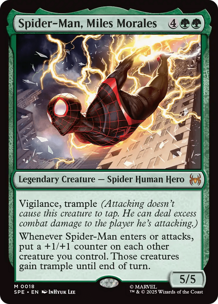 Spider-Man, Miles Morales [Marvel's Spider-Man: Eternal-Legal] MTG Single Magic: The Gathering  | Multizone: Comics And Games