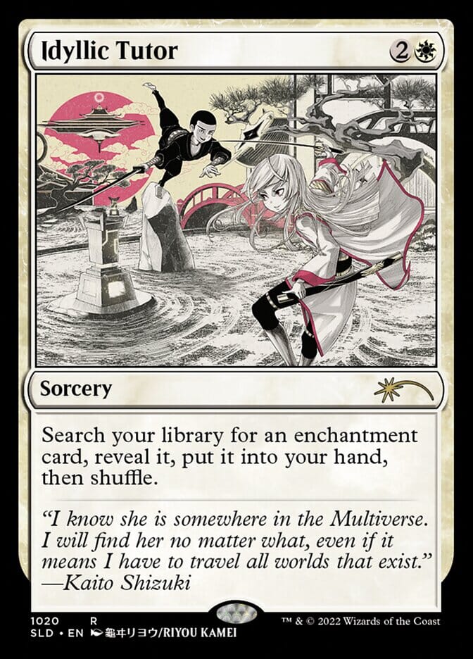Idyllic Tutor [Secret Lair Drop Series] MTG Single Magic: The Gathering  | Multizone: Comics And Games