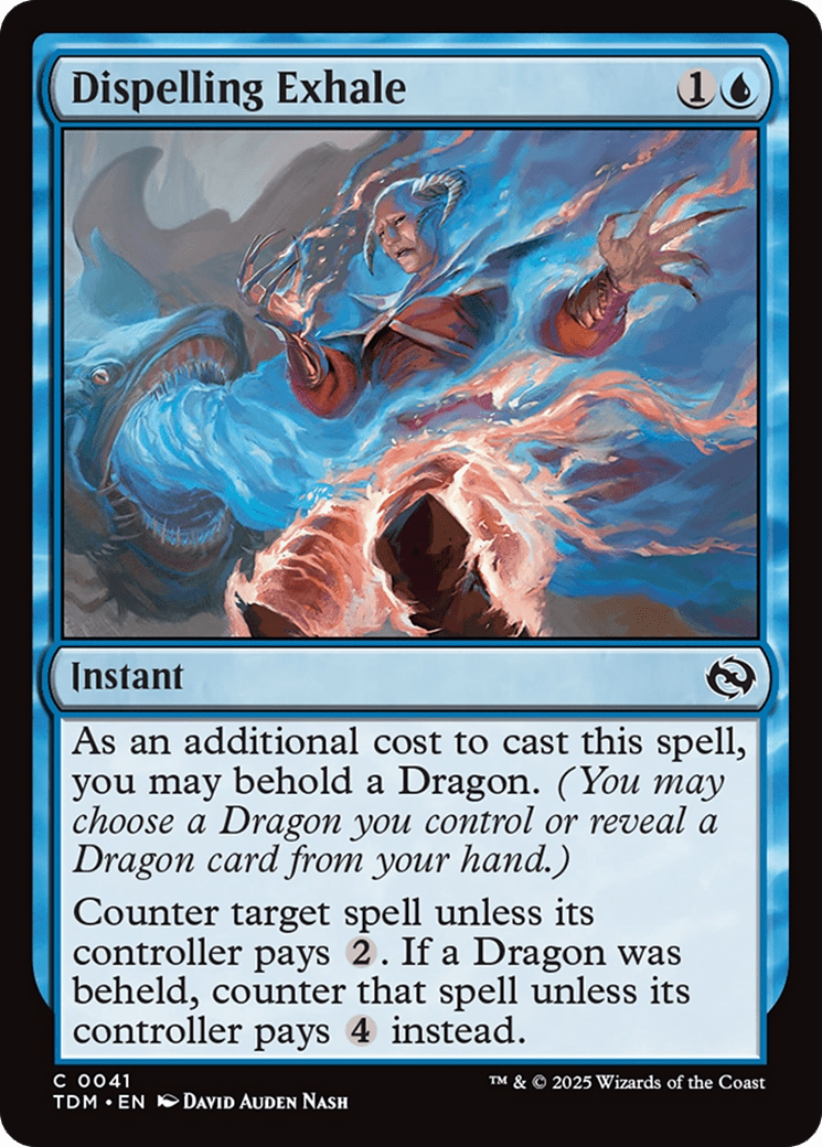 Dispelling Exhale [Tarkir: Dragonstorm] MTG Single Magic: The Gathering  | Multizone: Comics And Games