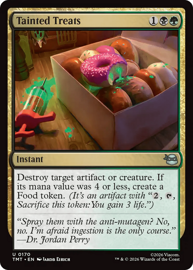 Tainted Treats [Teenage Mutant Ninja Turtles] MTG Single Magic: The Gathering  | Multizone: Comics And Games