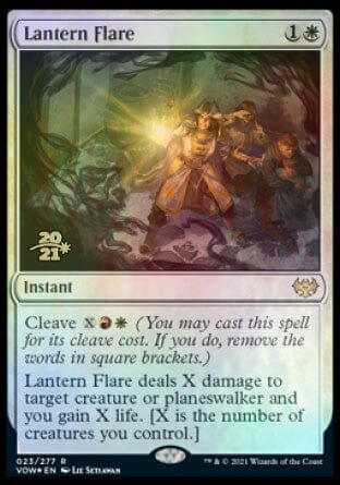 Lantern Flare [Innistrad: Crimson Vow Prerelease Promos] MTG Single Magic: The Gathering  | Multizone: Comics And Games