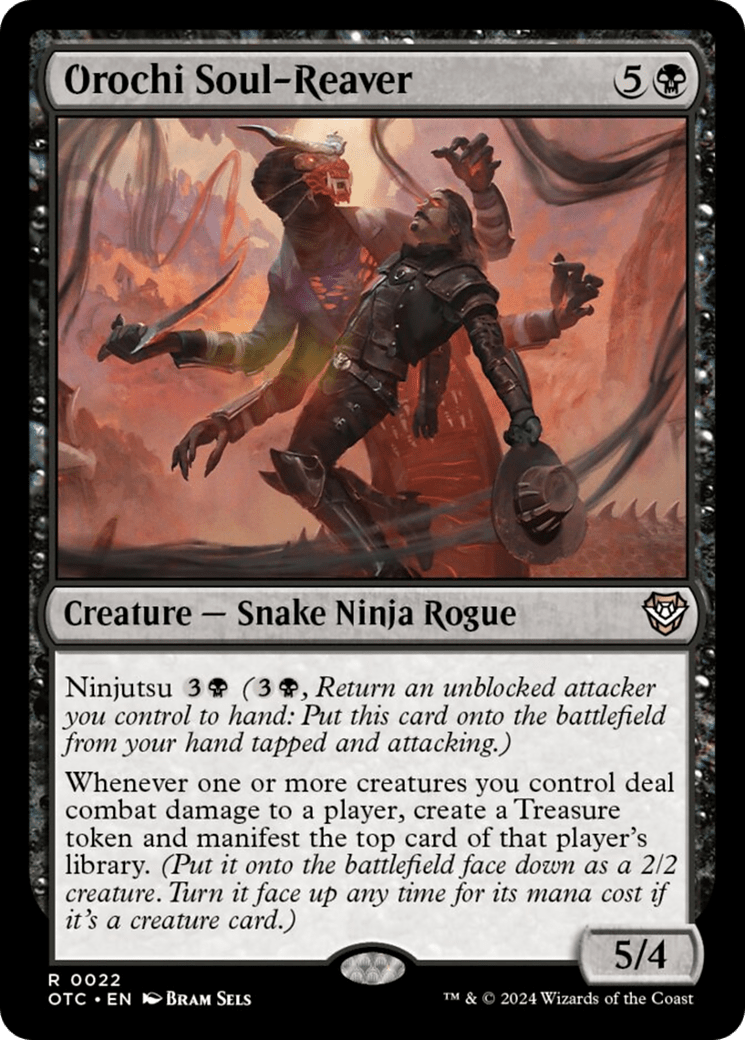Orochi Soul-Reaver [Outlaws of Thunder Junction Commander] MTG Single Magic: The Gathering  | Multizone: Comics And Games