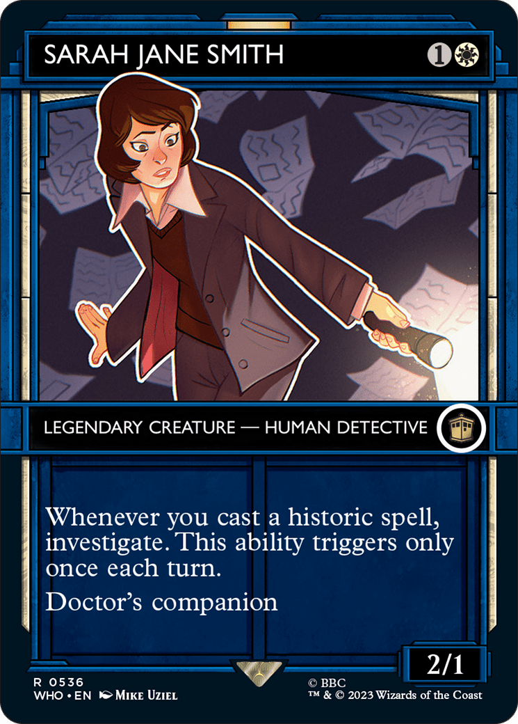 Sarah Jane Smith (Showcase) [Doctor Who] MTG Single Magic: The Gathering  | Multizone: Comics And Games