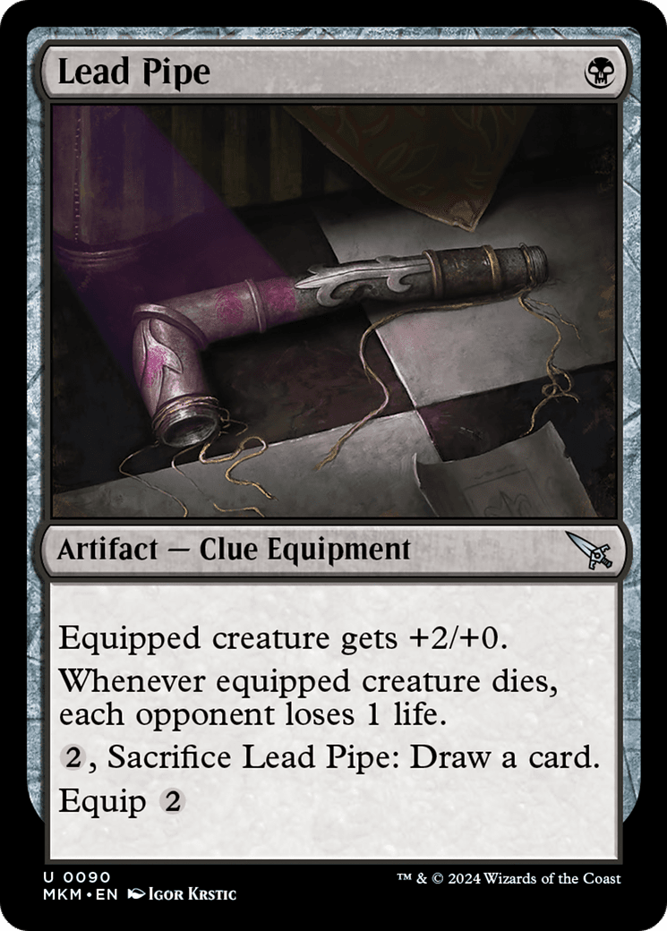 Lead Pipe [Murders at Karlov Manor] MTG Single Magic: The Gathering  | Multizone: Comics And Games