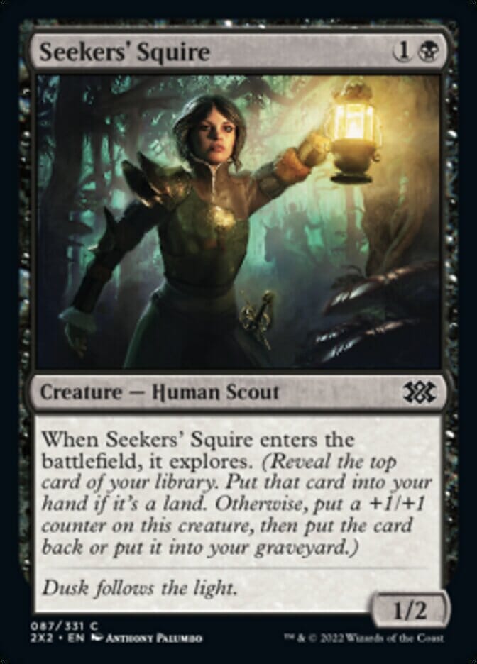 Seekers' Squire [Double Masters 2022] MTG Single Magic: The Gathering  | Multizone: Comics And Games