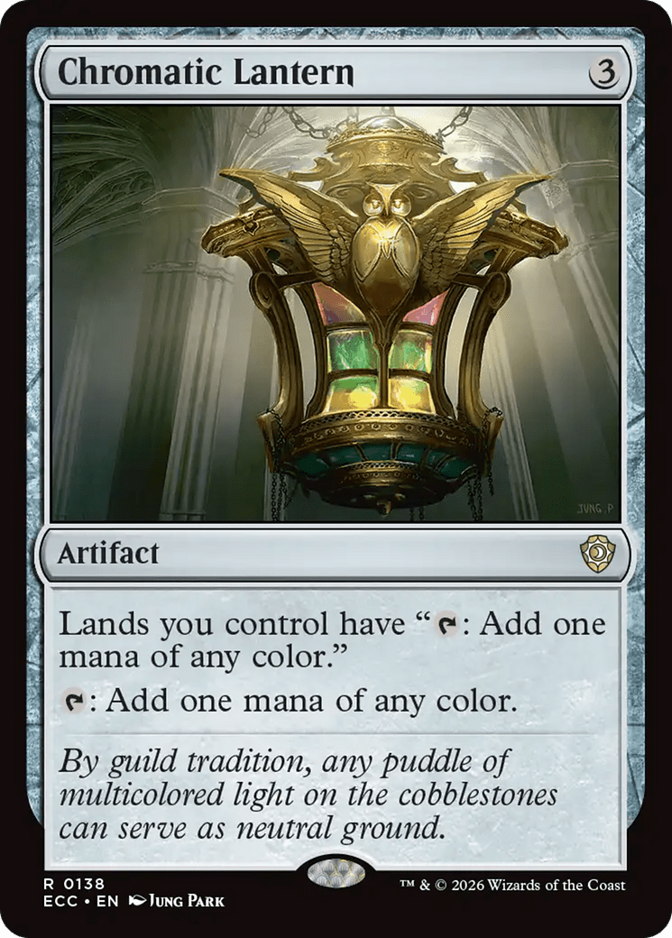 Chromatic Lantern [Lorwyn Eclipsed Commander] MTG Single Magic: The Gathering  | Multizone: Comics And Games