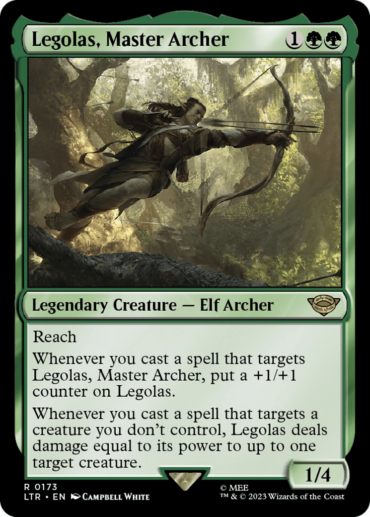 Legolas, Master Archer [The Lord of the Rings: Tales of Middle-Earth] MTG Single Magic: The Gathering  | Multizone: Comics And Games