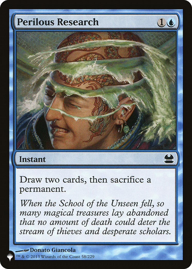 Perilous Research [The List] MTG Single Magic: The Gathering  | Multizone: Comics And Games