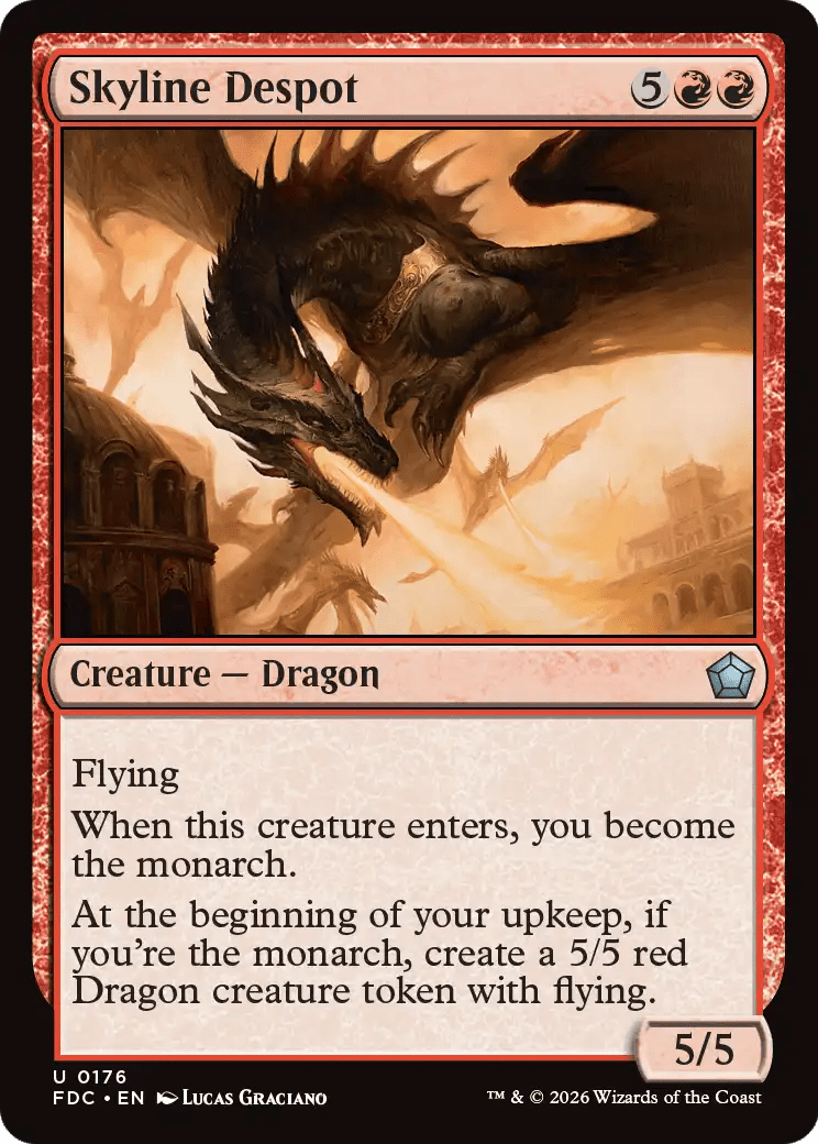 Skyline Despot [Foundations Commander] MTG Single Magic: The Gathering  | Multizone: Comics And Games