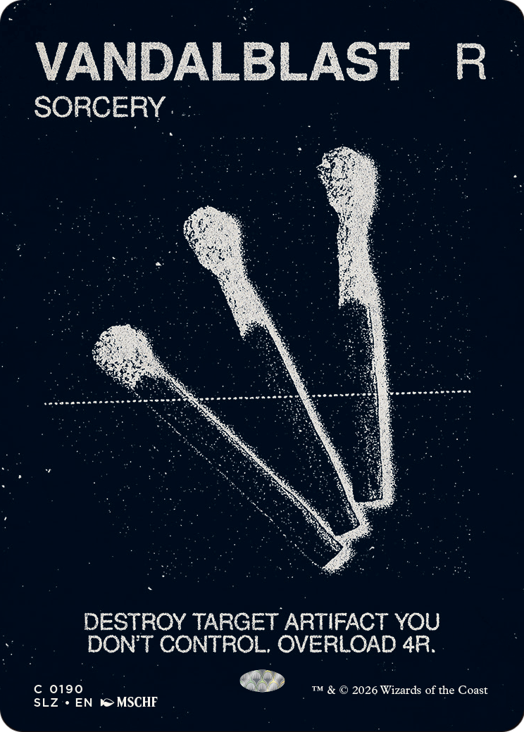 Vandalblast (0190) [Secret Lair x MSCHF: The Zeta Set] | Multizone: Comics And Games