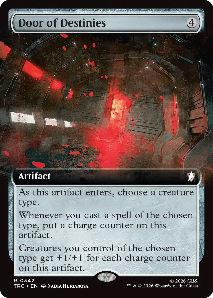 Door of Destinies (Extended Art) [Star Trek Commander] MTG Single Magic: The Gathering  | Multizone: Comics And Games