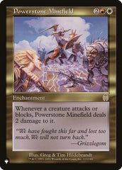 Powerstone Minefield [The List] MTG Single Magic: The Gathering  | Multizone: Comics And Games