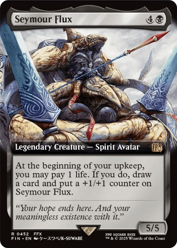 Seymour Flux (Extended Art) [FINAL FANTASY] MTG Single Magic: The Gathering  | Multizone: Comics And Games
