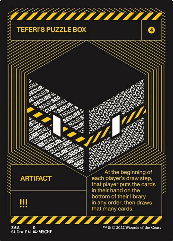 Teferi's Puzzle Box (Foil Etched) [Secret Lair Drop Series] MTG Single Magic: The Gathering  | Multizone: Comics And Games