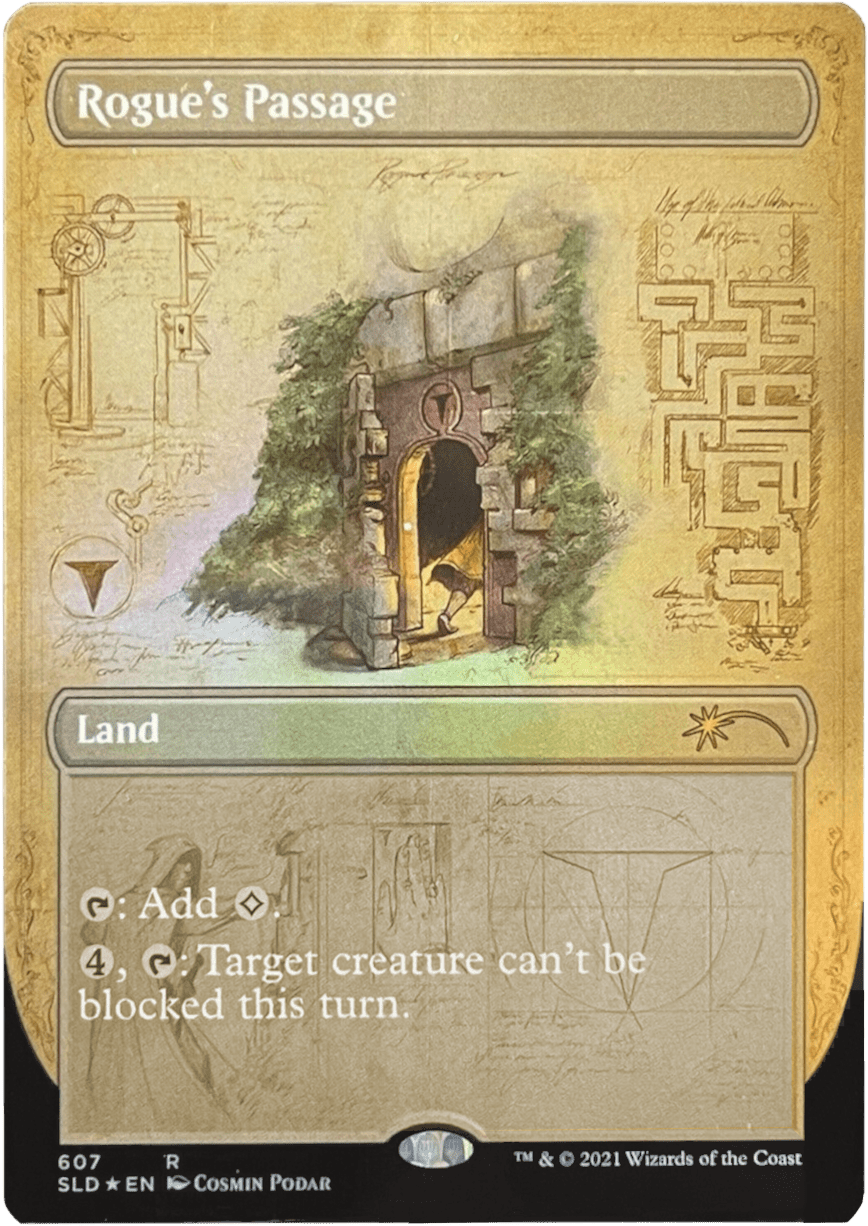 Rogue's Passage (Blueprint) [Secret Lair Drop Promos] MTG Single Magic: The Gathering  | Multizone: Comics And Games