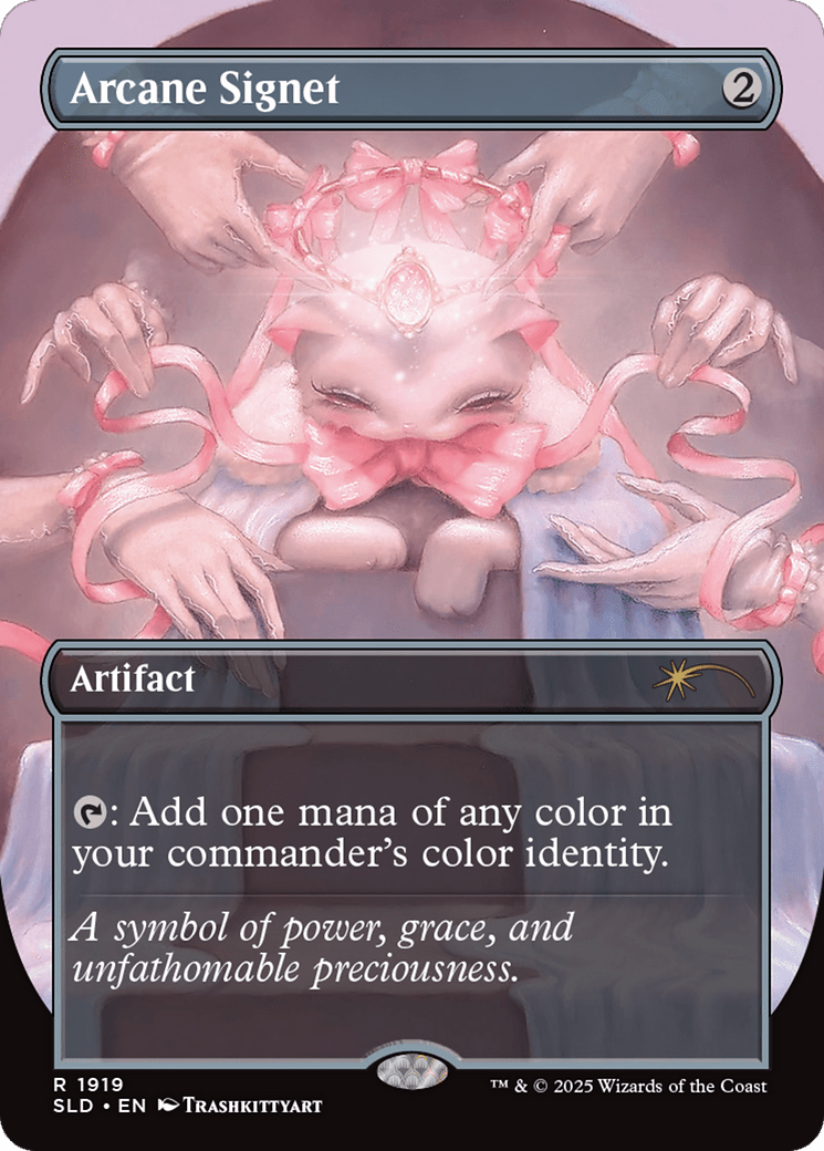 Arcane Signet (1919) (Rainbow Foil) [Secret Lair Drop Series] MTG Single Magic: The Gathering  | Multizone: Comics And Games