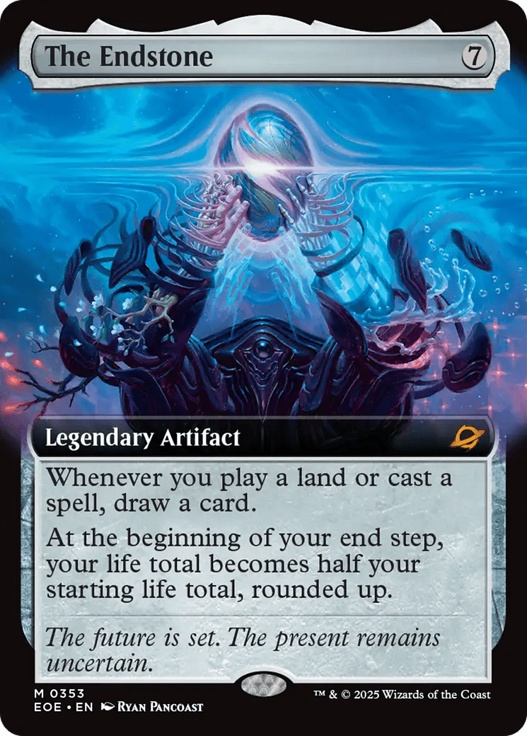 The Endstone (Extended Art) [Edge of Eternities] MTG Single Magic: The Gathering  | Multizone: Comics And Games