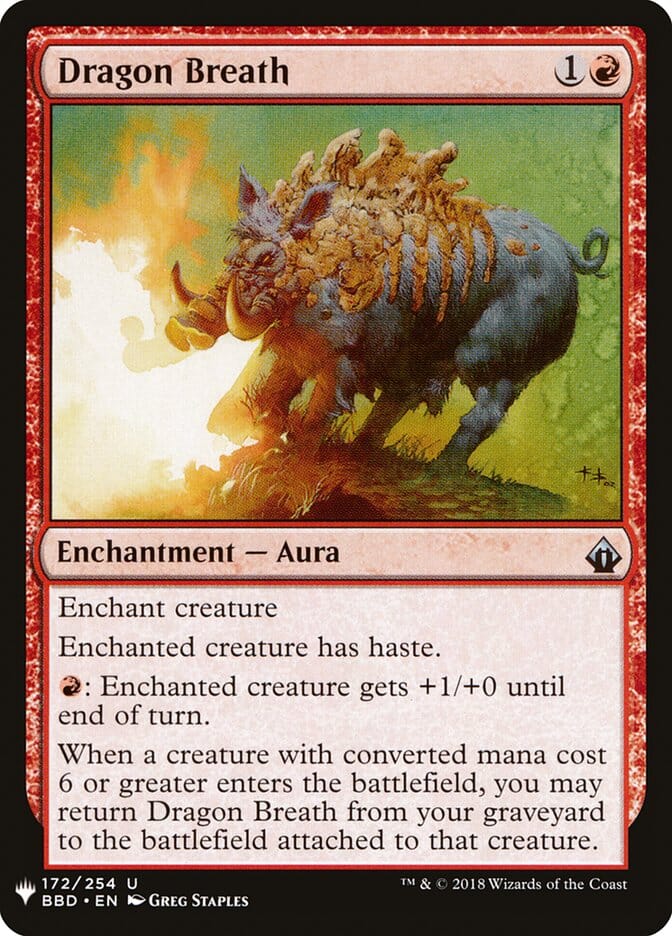 Dragon Breath [Mystery Booster] MTG Single Magic: The Gathering  | Multizone: Comics And Games