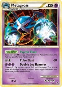Metagross (4/95) (Cracked Ice Holo) (Theme Deck Exclusive) [HeartGold & SoulSilver: Unleashed] Pokemon Single Pokémon  | Multizone: Comics And Games