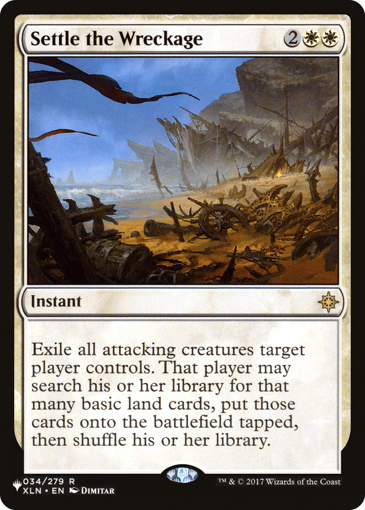 Settle the Wreckage [The List] MTG Single Magic: The Gathering  | Multizone: Comics And Games