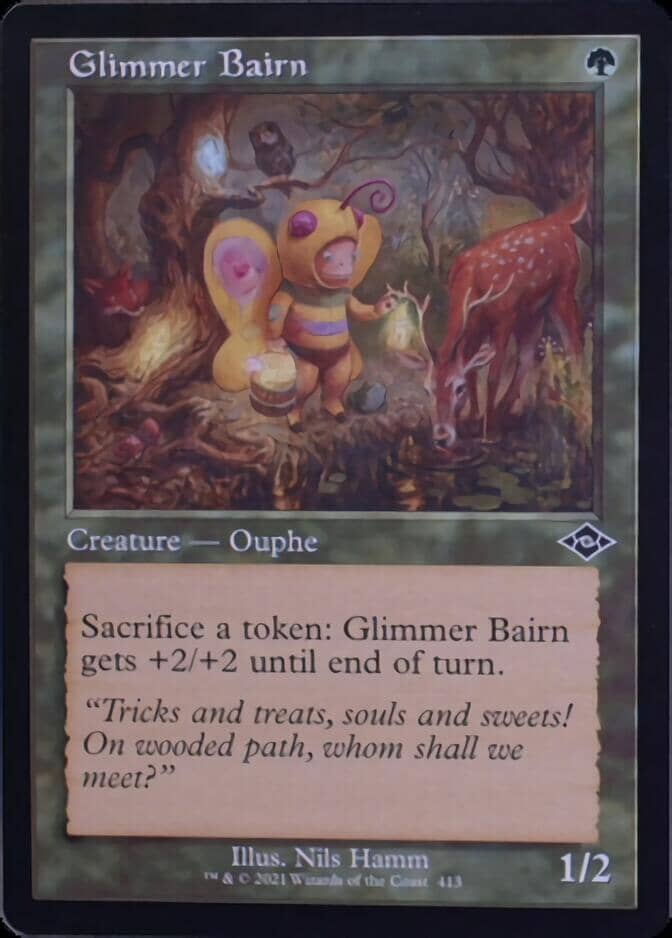 Glimmer Bairn (Retro Foil Etched) [Modern Horizons 2] MTG Single Magic: The Gathering  | Multizone: Comics And Games