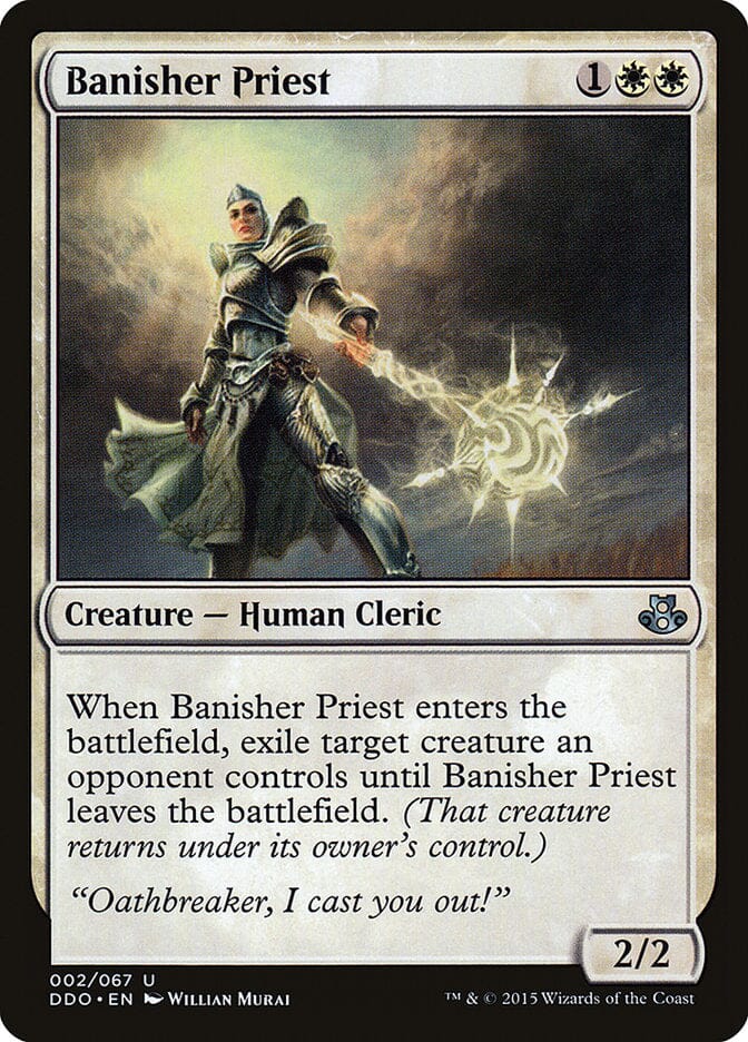 Banisher Priest [Duel Decks: Elspeth vs. Kiora] MTG Single Magic: The Gathering  | Multizone: Comics And Games