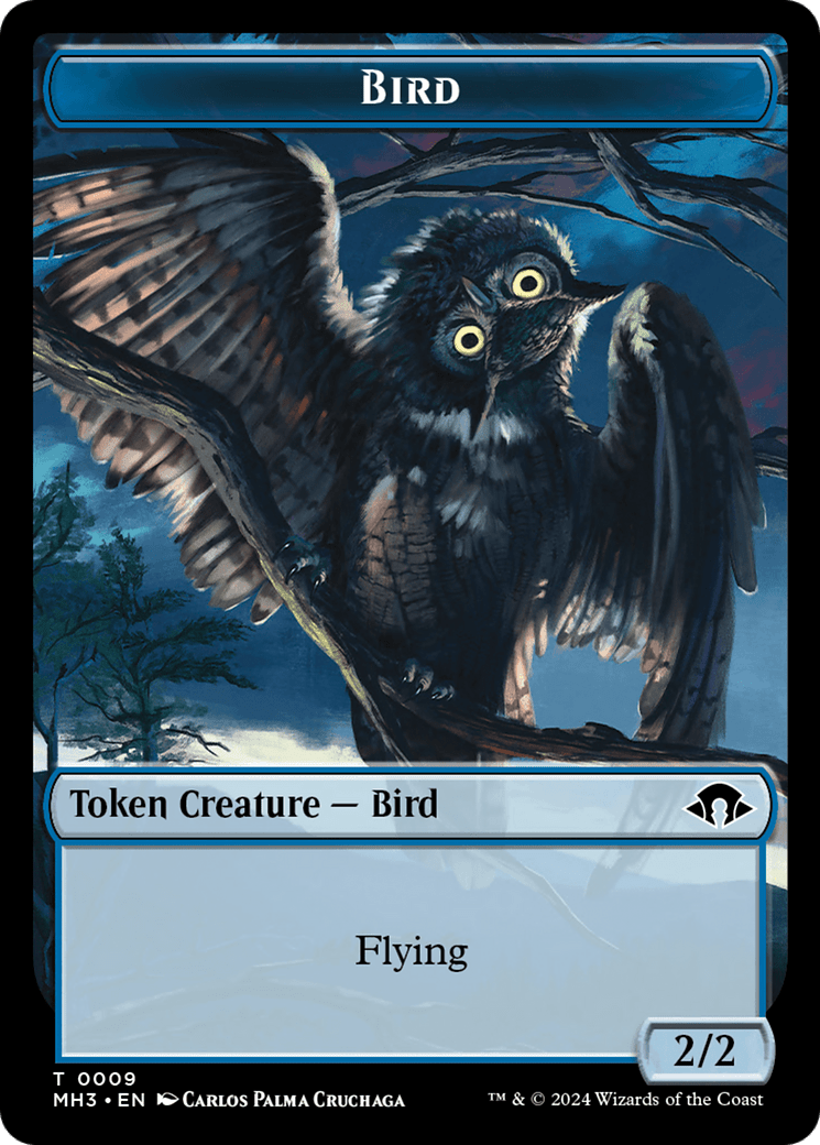 Servo // Bird Double-Sided Token [Modern Horizons 3 Tokens] MTG Single Magic: The Gathering  | Multizone: Comics And Games