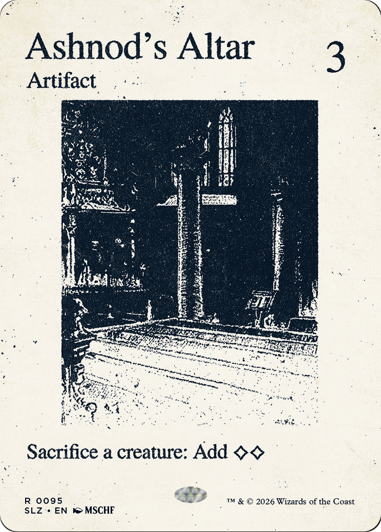 Ashnod's Altar (0095) [Secret Lair x MSCHF: The Zeta Set] | Multizone: Comics And Games