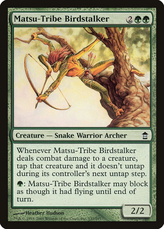 Matsu-Tribe Birdstalker [Saviors of Kamigawa] MTG Single Magic: The Gathering  | Multizone: Comics And Games