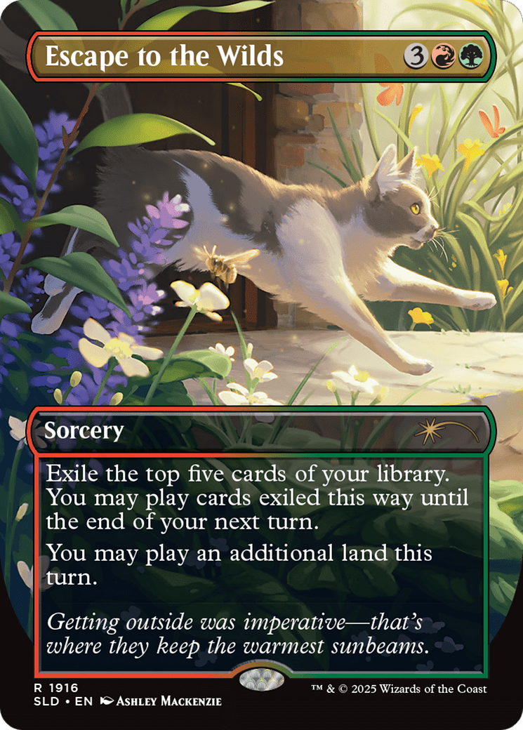 Escape to the Wilds (1916) [Secret Lair Drop Series] MTG Single Magic: The Gathering  | Multizone: Comics And Games