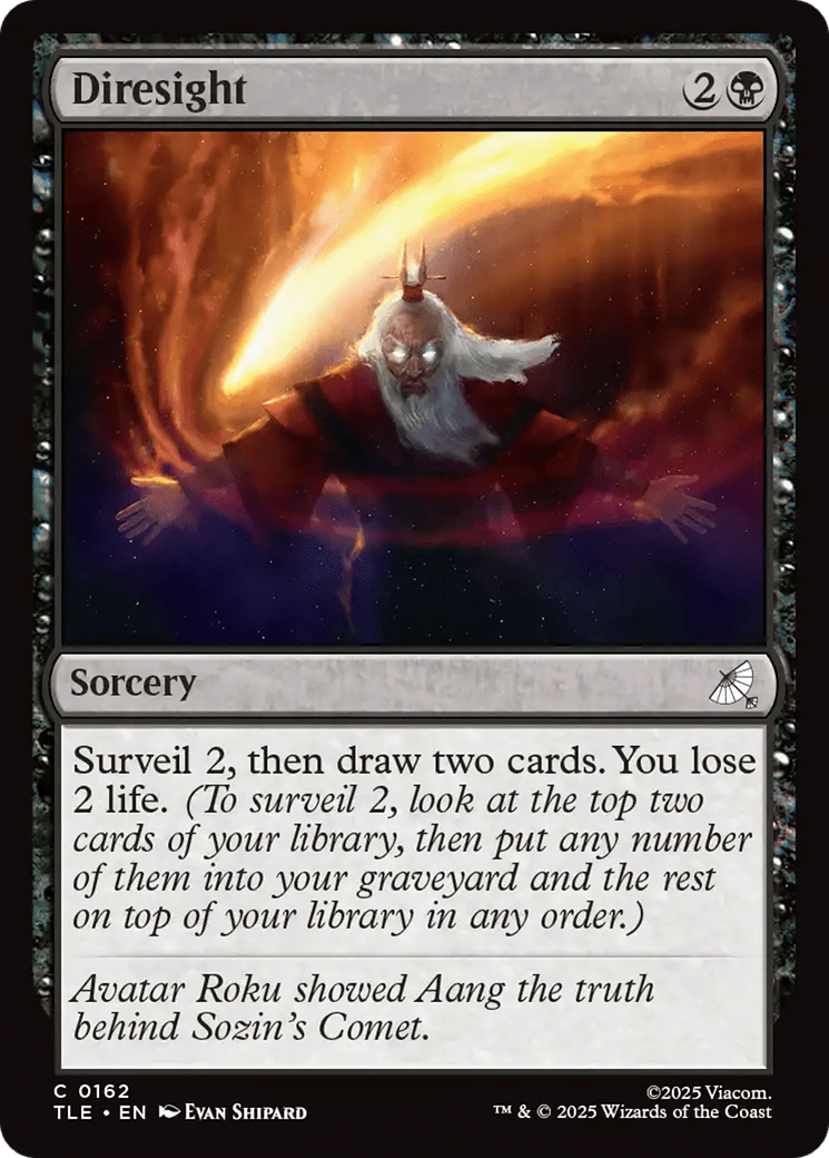 Diresight [Avatar: The Last Airbender: Eternal-Legal] MTG Single Magic: The Gathering  | Multizone: Comics And Games