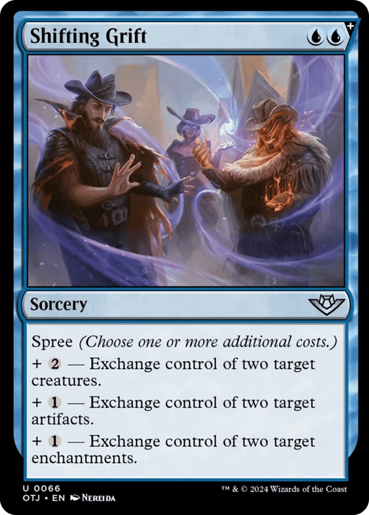 Shifting Grift [Outlaws of Thunder Junction] MTG Single Magic: The Gathering  | Multizone: Comics And Games