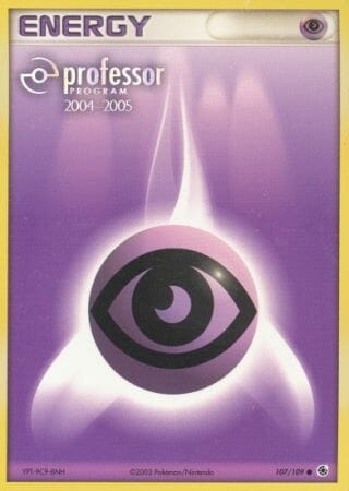 Psychic Energy (107/109) (2004 2005) [Professor Program Promos] Pokemon Single Pokémon  | Multizone: Comics And Games