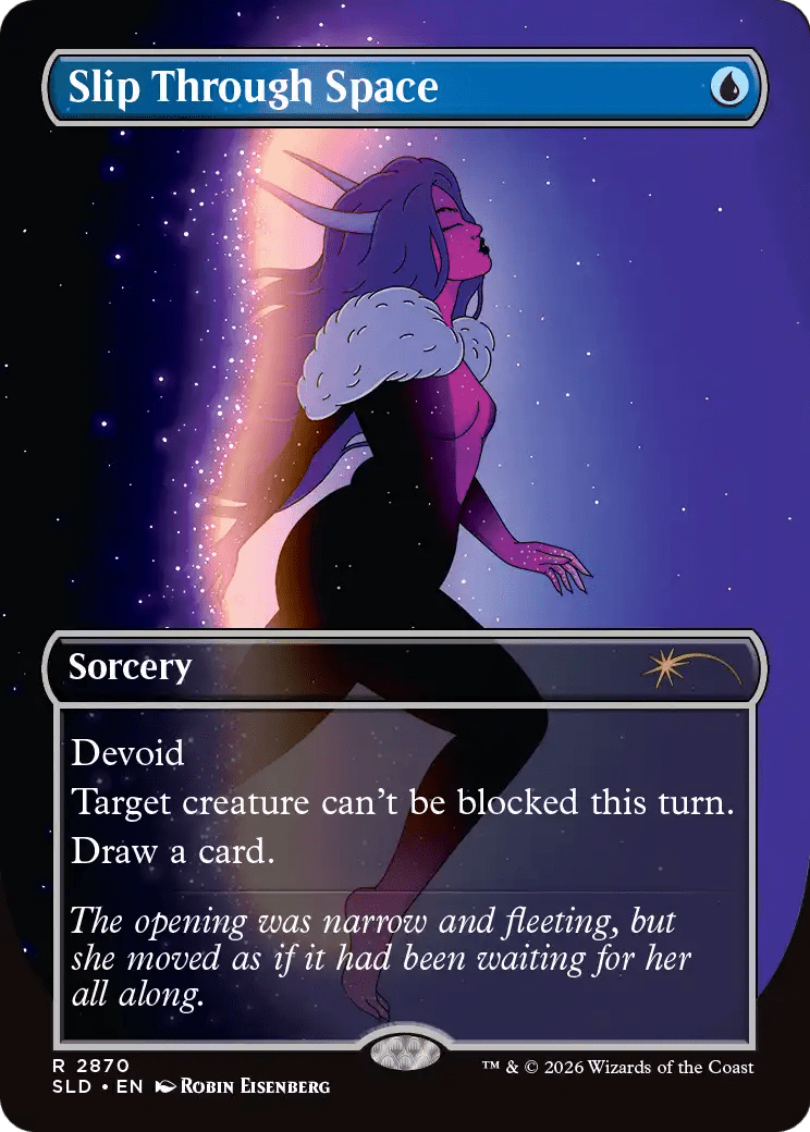 Slip Through Space [Secret Lair Drop Series] MTG Single Magic: The Gathering  | Multizone: Comics And Games