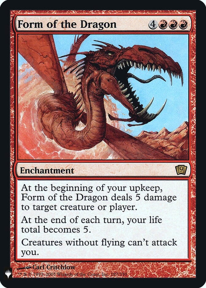 Form of the Dragon [Mystery Booster] MTG Single Magic: The Gathering  | Multizone: Comics And Games