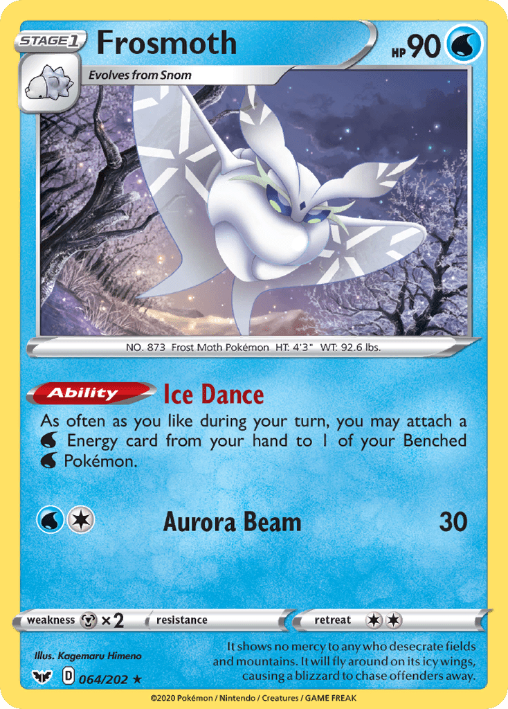 Frosmoth (064/202) [Sword & Shield: Base Set] Pokemon Single Pokémon  | Multizone: Comics And Games