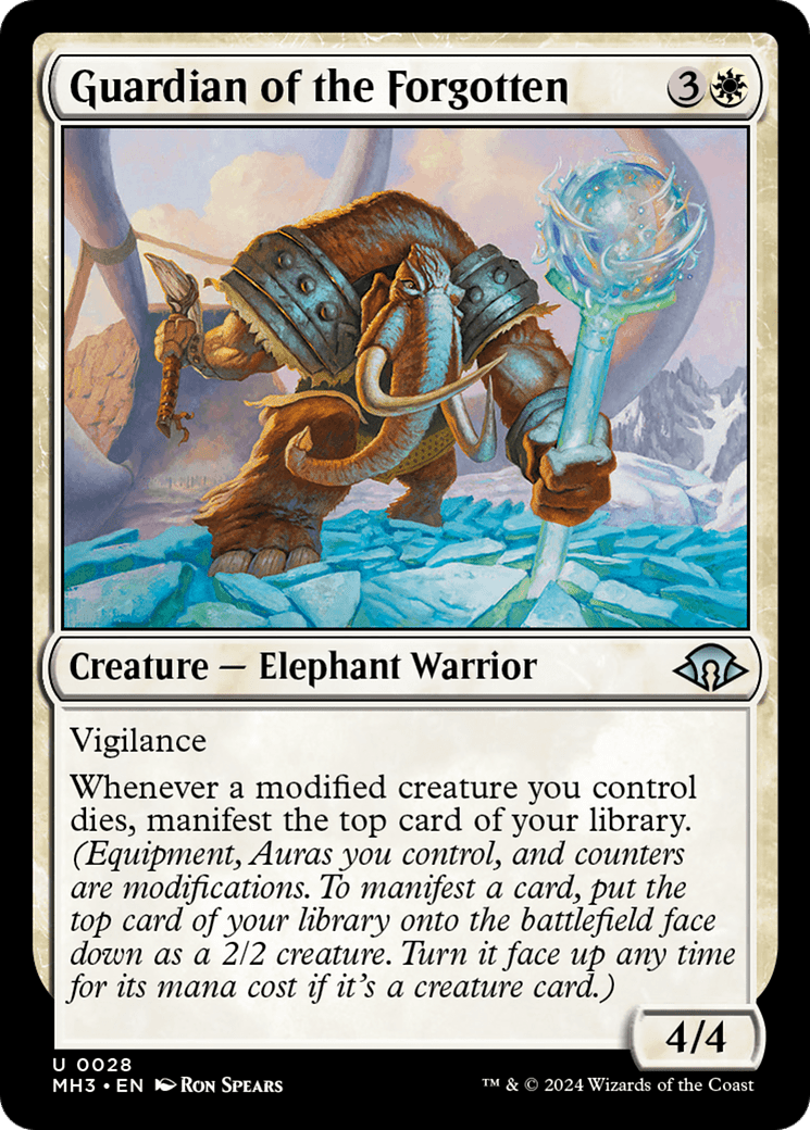 Guardian of the Forgotten [Modern Horizons 3] MTG Single Magic: The Gathering  | Multizone: Comics And Games