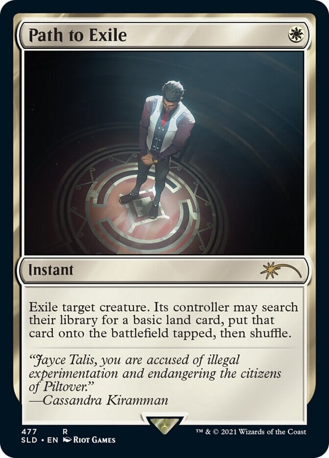 Path to Exile [Secret Lair Drop Series] MTG Single Magic: The Gathering  | Multizone: Comics And Games