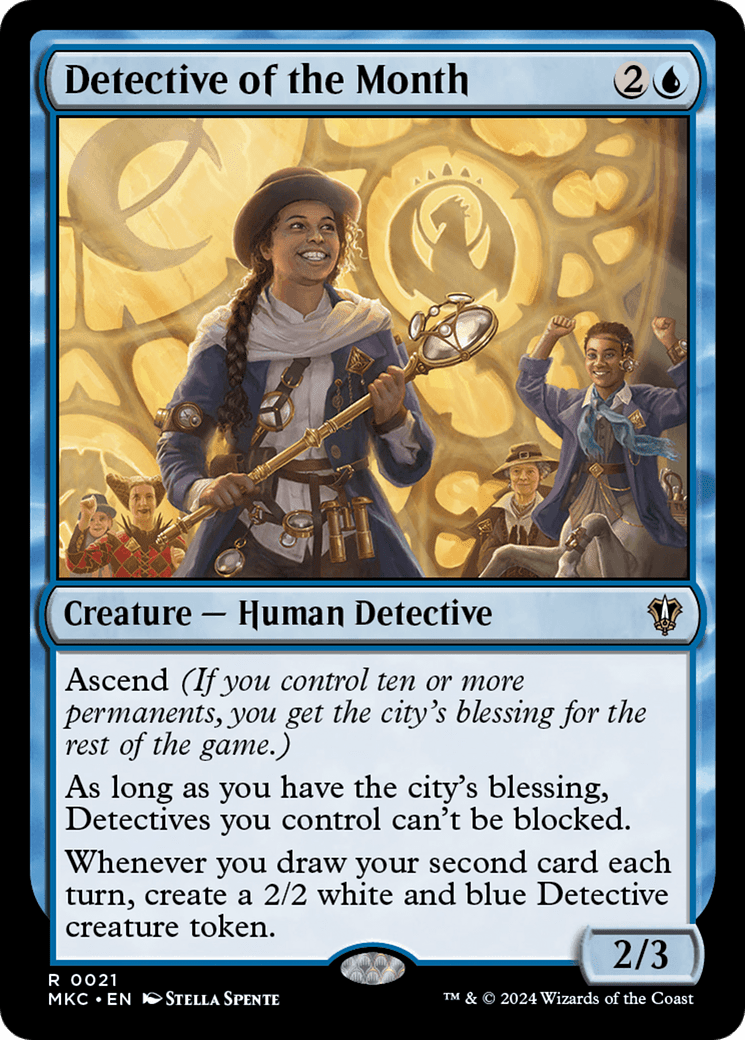 Detective of the Month [Murders at Karlov Manor Commander] MTG Single Magic: The Gathering  | Multizone: Comics And Games