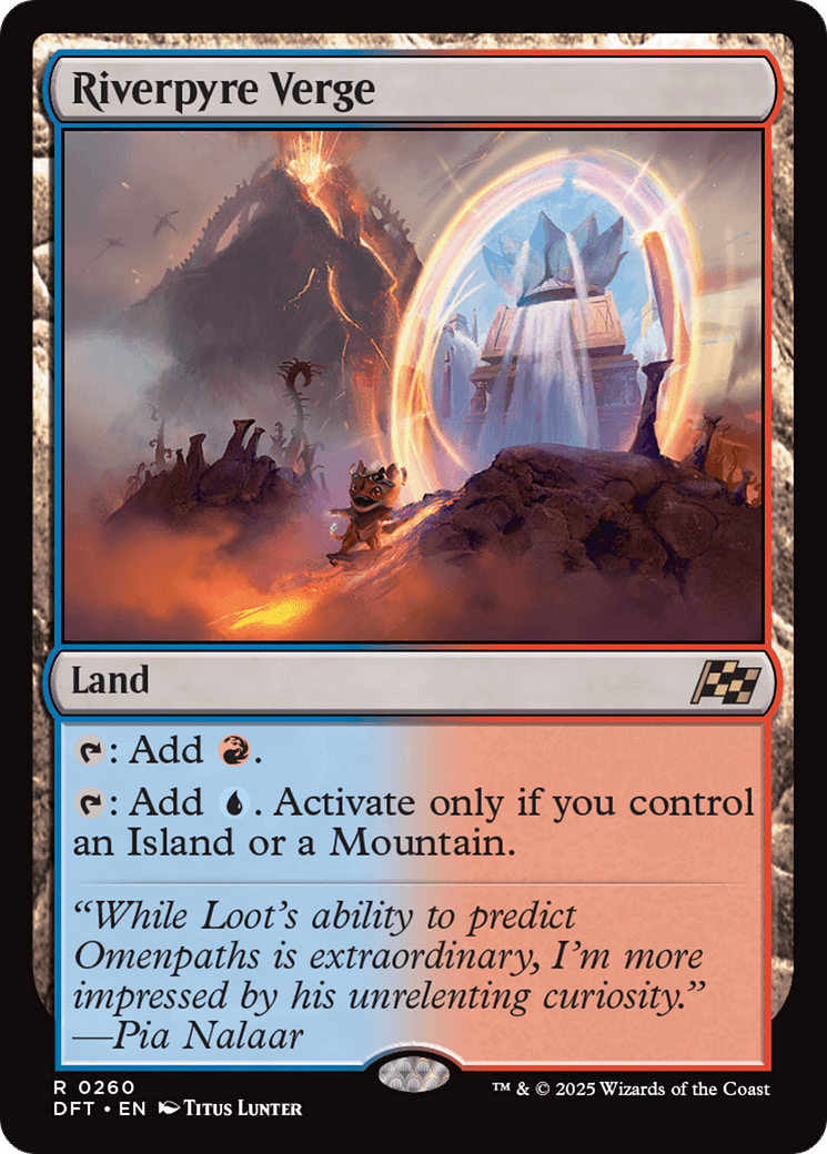 Riverpyre Verge [Aetherdrift] MTG Single Magic: The Gathering  | Multizone: Comics And Games