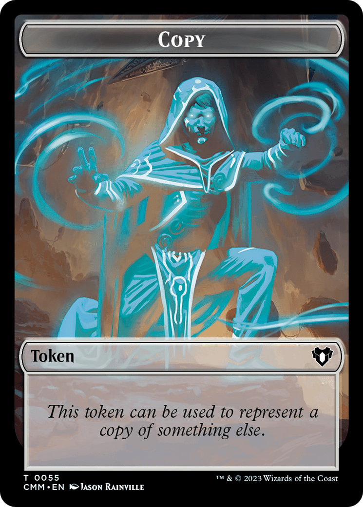 Elspeth, Sun's Champion Emblem // Copy (55) Double-Sided Token [Commander Masters Tokens] MTG Single Magic: The Gathering  | Multizone: Comics And Games