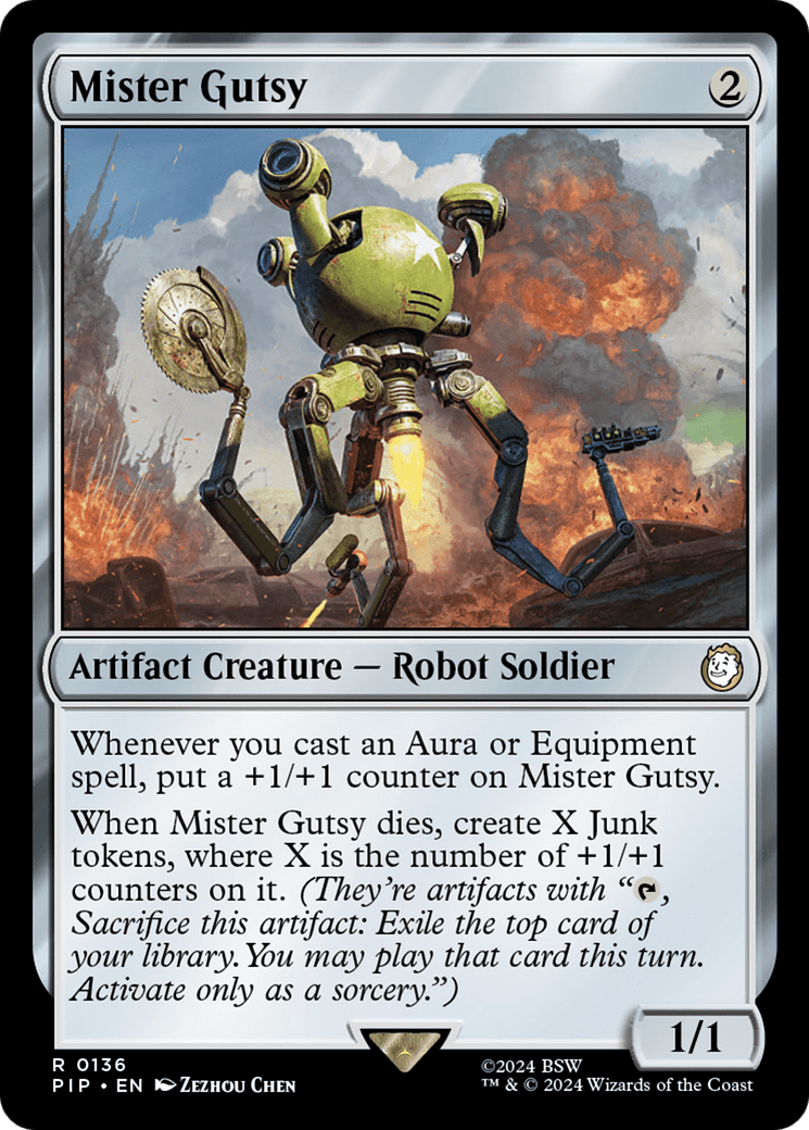 Mister Gutsy [Fallout] MTG Single Magic: The Gathering  | Multizone: Comics And Games