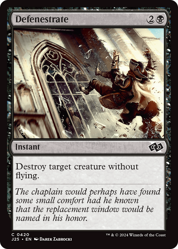 Defenestrate [Foundations Jumpstart] MTG Single Magic: The Gathering  | Multizone: Comics And Games