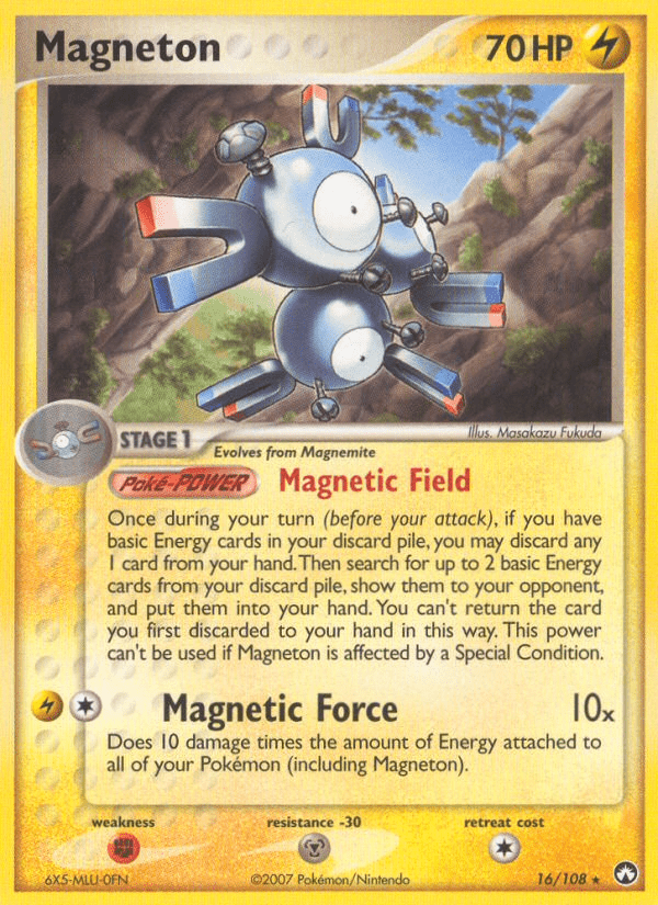 Magneton (16/108) [EX: Power Keepers] Pokemon Single Pokémon  | Multizone: Comics And Games